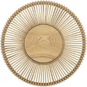 UMAGE Clava up vegglampe, Ø 49 cm, lyst tre