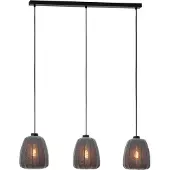 Eglo BARLASTON langbordslampe 3L E27 sort/grå