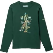 Columbia Dobson Pass Kids Longsleeve T-Shirt grønn
