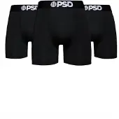 PSD Solids Blk 5i Boxers 3 Enheter