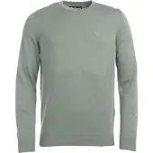 Barbour Pima Crew Sweater Agave Green Men S