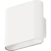 FH Lighting Oppladbar LED-vegglampe Magnetics, hvit, opp & ned, bredde 10 cm