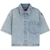 HUGO Gesila 1 10278665 Kort Ermet Bluse