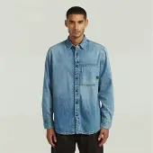 G-Star D27083-d252 Regular Fit Skjorte Med Lange Ermer