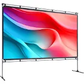 JmGO bærbar skjerm med oppbevaringsveske, 100"