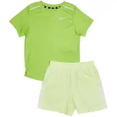 Nike Kids Dri Fit Miler Kortskjorte Sett