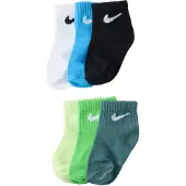 Nike Kids Swoosh Infant Ankle Sokker 6 Par