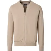 Casamoda Vest Zip Beige Størrese