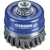 Osborn 0002608155 M140.50 Mm Stål Koppbørste Med Tvunnet Tråd