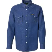 Wrangler Western Skjorte Med Lange Ermer