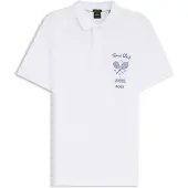 BOSS Member Mesh 10278641 Green Kortermet Poloskjorte