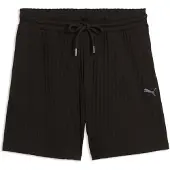 Puma HER High-Waist 5" Shorts Women, , Black, M