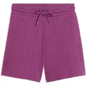 Puma HER High-Waist 5" Shorts Women, , Plum Wine, XS