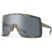 Smith Syncline Matte Flint/Tarmac Tortoise +Bl Solbriller brun