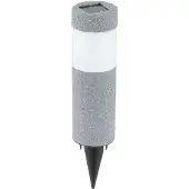 Eglo LED-lampe med jordspyd Mino, grå, IP44