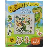Alvilda Magnetbok - Gigantosaurus - The Stor Magnetbok - Dansk - - OneSize - Aktivitetsbok