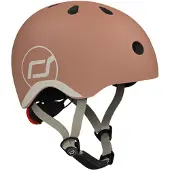 Scoot & Ride Sykkelhjelm - Mocha - - 45-51 cm - Sykkelhjelm