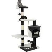 Lionto klorestativ, 112 cm - svart/hvit