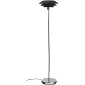 Dyberg Larsen DL31 gulvlampe metall Ø 31cm, svart