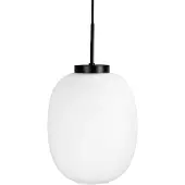 Dyberg Larsen DL39 pendel Ø 25cm opalhvit/svart