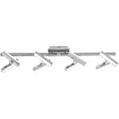 JUST LIGHT Praktisk LED-taklampe Rico, 8-arm.