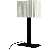 Dyberg Larsen bordlampe Calix, naturhvit, høyde 39 cm