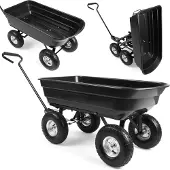 Humberg hagevogn tippbøtte 75 L
