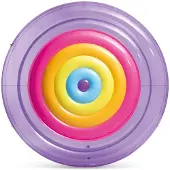 Intex Rainbow Fiesta Beach Ø201cm Luftmadrass For Basseng