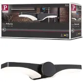 Paulmann utendørs LED-vegglampe Pekana, antrasitt 30 cm aluminium IP44