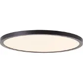 Brilliant Tuco taklampe, dimbar, svart, plast, Ø 30 cm