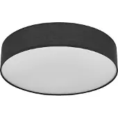 Osram taklampe ORBIS PARIS, svart, Ø 40 cm tekstil E27