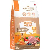 Pokusa Premium Utvalg Voksen Kalkun Med And Hundefôr 12 Kg
