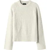 LMTD Genser - Strikk - Noos - NlfKleaves - Antique White - - 13-14 år (158-164) - Genser