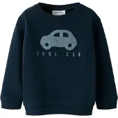 Name it Genser - Noos - NmmObear - Dark Sapphire m. Bil - - 5 år (110) - Genser