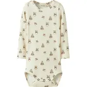 Name it Lil' Atelier Body I/e - Rib - NbnGavo - Turteldue/leketøy - - 2 år (92) - Langermet Body