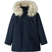 Name it Polstret Jakke - NkmMillo - Dark Sapphire - - 11 år (146) - Dunjakke