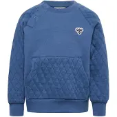 Hummel Collegegenser - HmlMini - Quiltet - Nederlandsk Blue - - 74 - Collegegenser