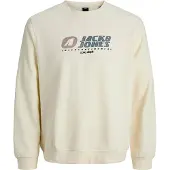 Jack & Jones Collegegenser - JcoTier - Sweet Mais - - 8 år (128) - Collegegenser