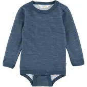 Joha Ull Bambus Body Blå Denim (100 / 3-4 år)