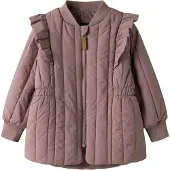 Name it Polstret Jakke - NmfMelody - Quilt - Grape Shake m. Vola - - 4 år (104) - Dunjakke