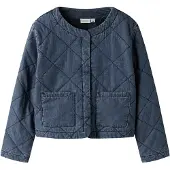 Name it Jakke - NkfJuliette - Dark Blue Denim - - 6 år (116) - Denimjakker