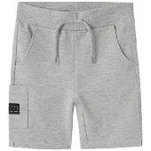 Name it Shorts - Pique - NkmVivasse - Grey Melange - - 9 år (134) - Shorts