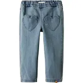 Lil´ Atelier Lil' Atelier Jeans - Loose - NmfLulia - Medium+ Blue Denim - - 3 år (98) - Jeans