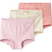 Name it Hipsters - Noos - NmfTights - 3-pack - Turtledove/Lilac - - 4 år (104) - Hipsters