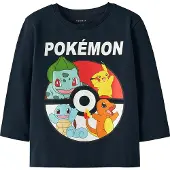 Name it Genser - Noos - NmmJuice - Pokémon - Navy Blazer - - 6 år (116) - Genser
