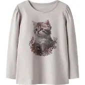 Name it Genser - NmfBoloras - Lilac Marble - - 2 år (92) - Genser