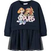 Name it Kjole - Genser/Tyll - NmfJara - Paw Patrol - Navy Blazer - - 6 år (116) - Kjole