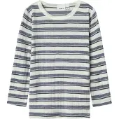 Name it Genser - Ull - Rib - Noos - NmmWang - Folkstone Grey/Sno - - 2 år (92) - Genser