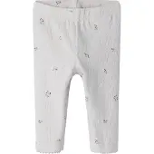 Name it Leggings - Hullmønster - NbfBerries - Lilac Marble - - 56 - Leggings