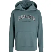 Jack & Jones Hettegenser - JjeCaleb - Noos - Uvær - - 8 år (128) - Hettegenser